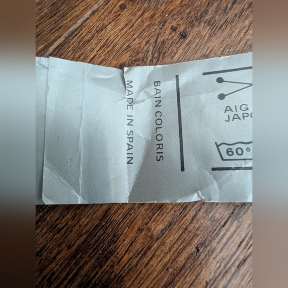 Vintage Georges Picaud Paris 100% Mercerized Cotton Yarn Lot 200 g  Blue Yellow - Picture 4 of 10